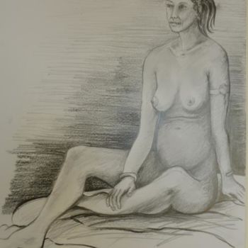 Assise et pensive