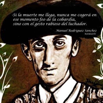 Digital Arts titled "Manolete" by Jesus J. Ruiz, Original Artwork