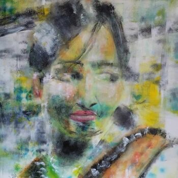 Painting titled "2012_01_01.jpg" by Wally, Original Artwork, Acrylic Mounted on Wood Stretcher frame