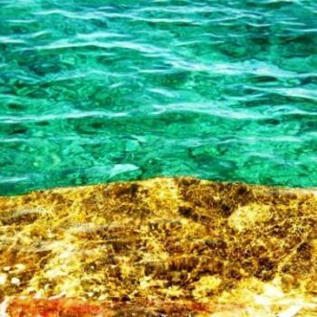 Photographie intitulée "impression du Mer r…" par Sigrun Neumann (Sineu), Œuvre d'art originale, Photographie numérique