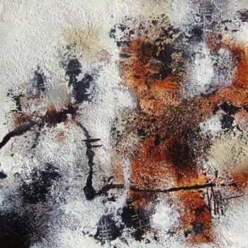 Peinture intitulée "Ticket for Life 44" par Isabelle Mignot, Œuvre d'art originale, Huile