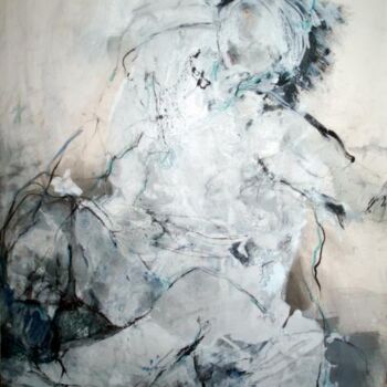 Peinture intitulée "Mélodie 100x70 cm t…" par Catherine Monmarson, Œuvre d'art originale