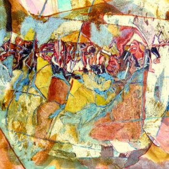 Peinture intitulée "Callisto" par Philippe Casaubon, Œuvre d'art originale, Huile