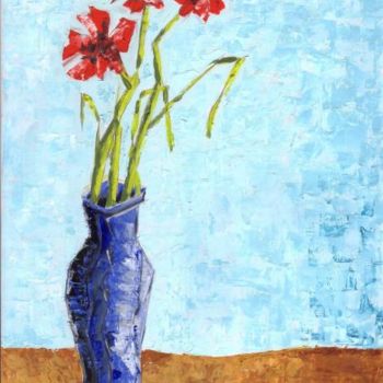 Peinture intitulée "PRIMAVARA 2013" par Timofei Gorea, Œuvre d'art originale