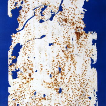 Peinture intitulée "Memoire du temps N°…" par Anne-Marie Mary, Œuvre d'art originale, Acrylique