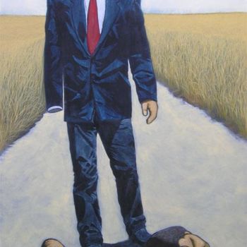 Pittura intitolato "Smarrimento - Bewil…" da Sandro Taliani, Opera d'arte originale