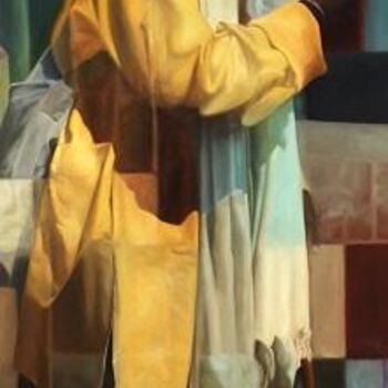 Painting titled "Personnage du RAJAS…" by André Teyssier, Original Artwork