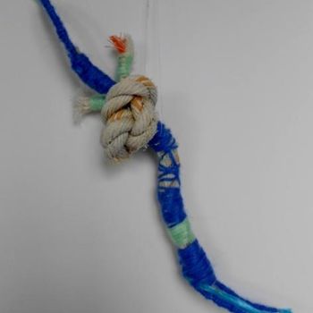 "Esprits racines 6 -…" başlıklı Heykel Valérie Thévenot tarafından, Orijinal sanat, Mixed Media