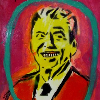 Peinture intitulée "Imperialism" par Matt Sesow, Œuvre d'art originale, Huile
