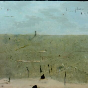 Peinture intitulée "Le phare del'Espigu…" par Philippe Roussel, Œuvre d'art originale, Huile