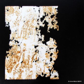 Peinture intitulée "mémoire du temps n°…" par Anne-Marie Mary, Œuvre d'art originale, Acrylique