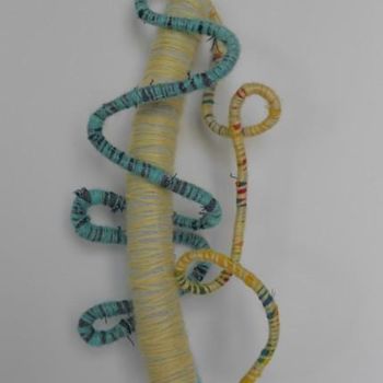 "Esprits racines 92…" başlıklı Heykel Valérie Thévenot tarafından, Orijinal sanat, Mixed Media