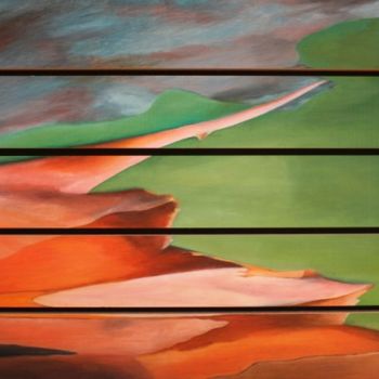 Painting titled "Ecorce" by André Teyssier, Original Artwork