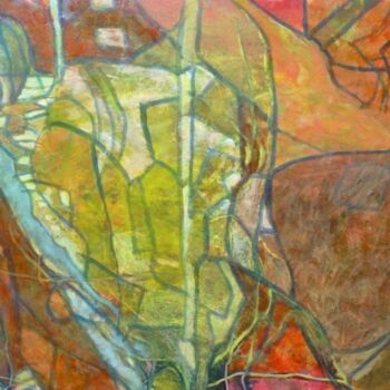 Peinture intitulée "Enee" par Philippe Casaubon, Œuvre d'art originale, Huile