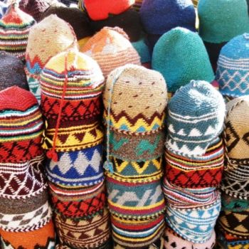 Photography titled "souq du marrakech" by Sigrun Neumann (Sineu), Original Artwork