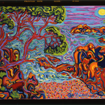Peinture intitulée "ektachromes-6x6-inc…" par Igor Marceau, Œuvre d'art originale
