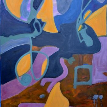 Painting titled "the-music-man.jpg" by Angelo Di Pietrantonio, Original Artwork