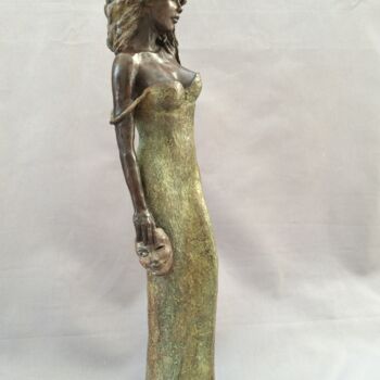 Sculpture intitulée "ALICE" par Dominique Beyssey, Œuvre d'art originale, Bronze