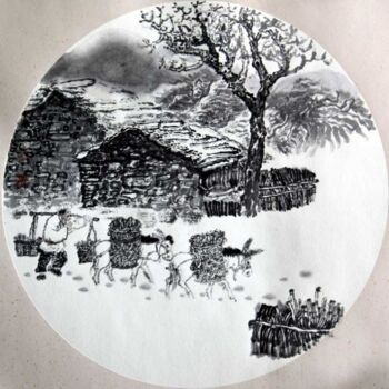 Painting titled "40-1.jpg" by Dong Lin Zhang, Original Artwork