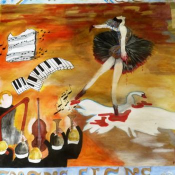 Peinture intitulée "projet-commun-001.j…" par Lapiche, Œuvre d'art originale