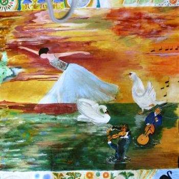 Peinture intitulée "projet-commun-003.j…" par Lapiche, Œuvre d'art originale