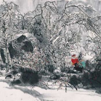绘画 标题为“96x180-2010.jpg” 由东林 张, 原创艺术品