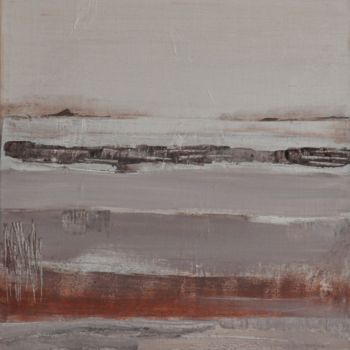 Painting titled "Le marais" by Patricia Garreau, Original Artwork, Acrylic