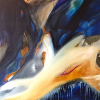 Peinture intitulée "doux contrastes" par Marcel Gris, Œuvre d'art originale, Huile