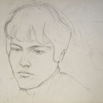 Dibujo titulada "Annette" por Andy Hudson, Obra de arte original