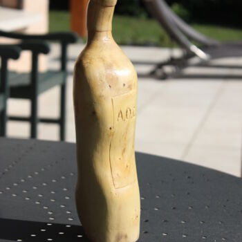 Scultura intitolato "A.O.C." da Max Bernard, Opera d'arte originale, Legno