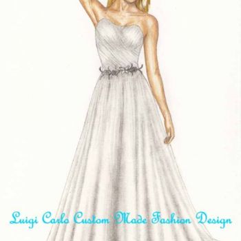 Digital Arts titled "Abiti da sposa e da…" by Luigi Carlo, Original Artwork, Other