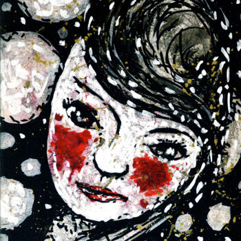 Dessin intitulée "Sans Titre" par Karine Garelli (Reds Robin), Œuvre d'art originale, Autre