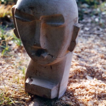 Sculpture intitulée "tendr'érable" par Evelyne Hervé, Œuvre d'art originale, Bois
