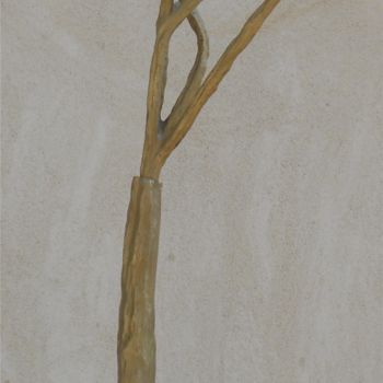 Sculpture titled "D'APRES NATURE 5" by Philippe Olive, Original Artwork, Metals