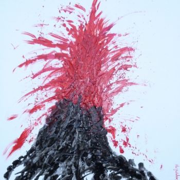 「Fusion」というタイトルの絵画 Dany Champemeによって, オリジナルのアートワーク, オイル