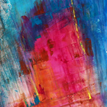 Painting titled "Disaster, Red Ship…" by Dmitri Matkovsky, Original Artwork, Oil