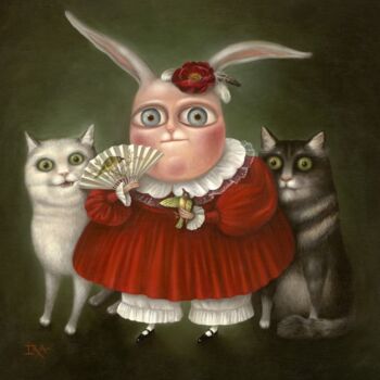 Pintura intitulada "Family Portrait-2" por Irena Aizen, Obras de arte originais, Óleo