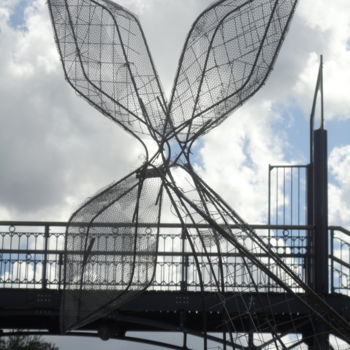 Sculpture intitulée "l'hermine encore tr…" par Philippe Sidot Et Charlotte Carsin, Œuvre d'art originale