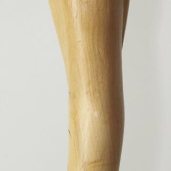 Scultura intitolato "sirène, petite enso…" da Max Bernard, Opera d'arte originale, Legno