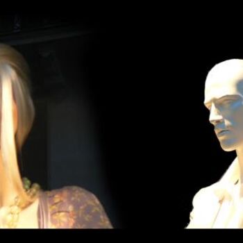 Photographie intitulée "elle et lui" par Farid Ait Aoudia, Œuvre d'art originale