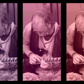 Φωτογραφία με τίτλο "le musicien de bast…" από Farid Ait Aoudia, Αυθεντικά έργα τέχνης