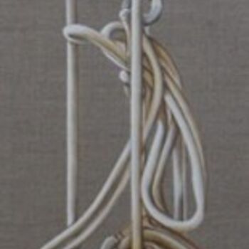 Schilderij getiteld "Poulie XIX" door M'Do, Origineel Kunstwerk, Acryl