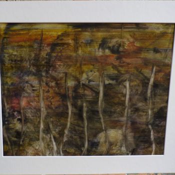 Peinture intitulée "encren°4" par Sbx, Œuvre d'art originale