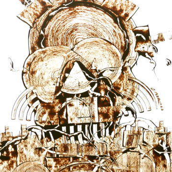Peinture intitulée "414606-296990184669…" par Yves Cairoli, Œuvre d'art originale