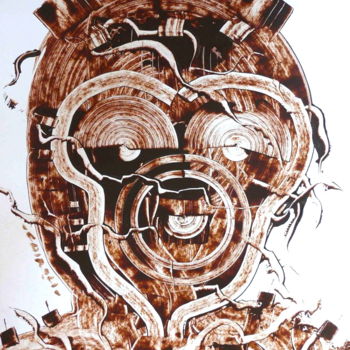 Peinture intitulée "425458-283674479785…" par Yves Cairoli, Œuvre d'art originale