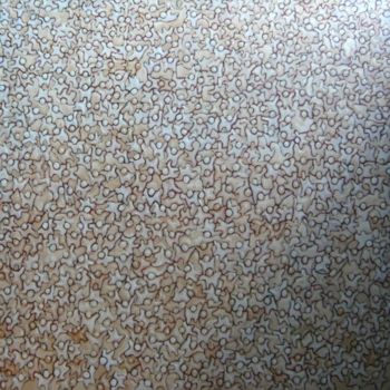 Painting titled "overpopulation-ii" by Pascal Buffard, Original Artwork, Oil