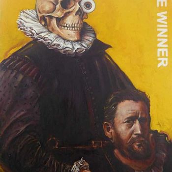 Schilderij getiteld "the-winner" door Pascal Buffard, Origineel Kunstwerk, Olie