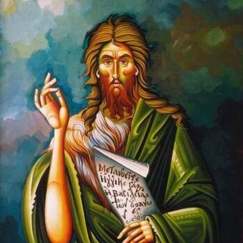 제목이 "St.John the Baptyst"인 미술작품 Sotirios Panailidis로, 원작