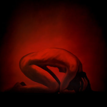 Pintura intitulada "Fragility..." por Vandaelechristoph, Obras de arte originais, Óleo
