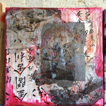 Malerei mit dem Titel "Calligraphie" von Sbx, Original-Kunstwerk